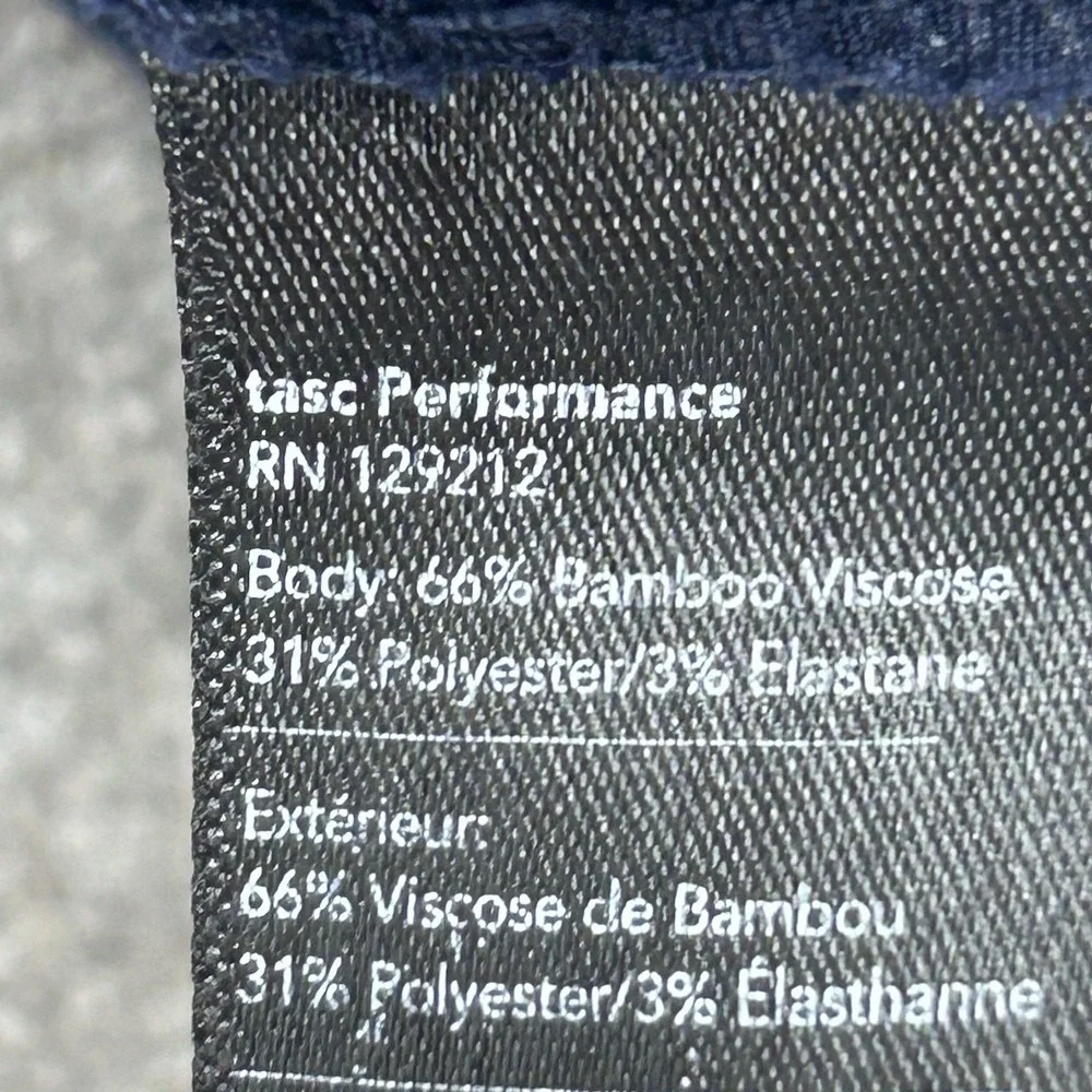 Tasc Performance Golf Pants Men Size 38x32 Tailored Blue